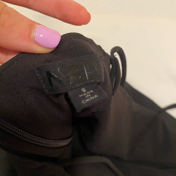 NBD Fox Mini Dress in Black- size S! - Picture 5 of 5